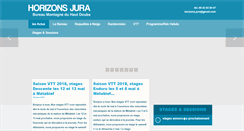 Desktop Screenshot of horizons-jura.fr